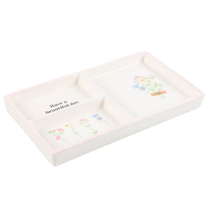 Have a Beautiful Day – Floral Trinket Tray