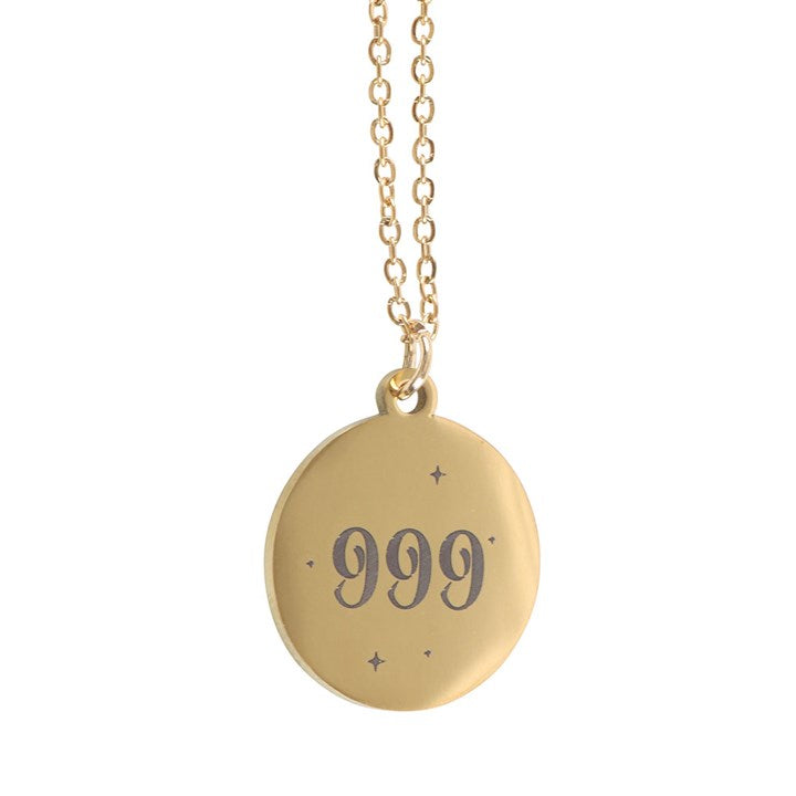 New Beginnings – 999 Angel Number Release Necklace