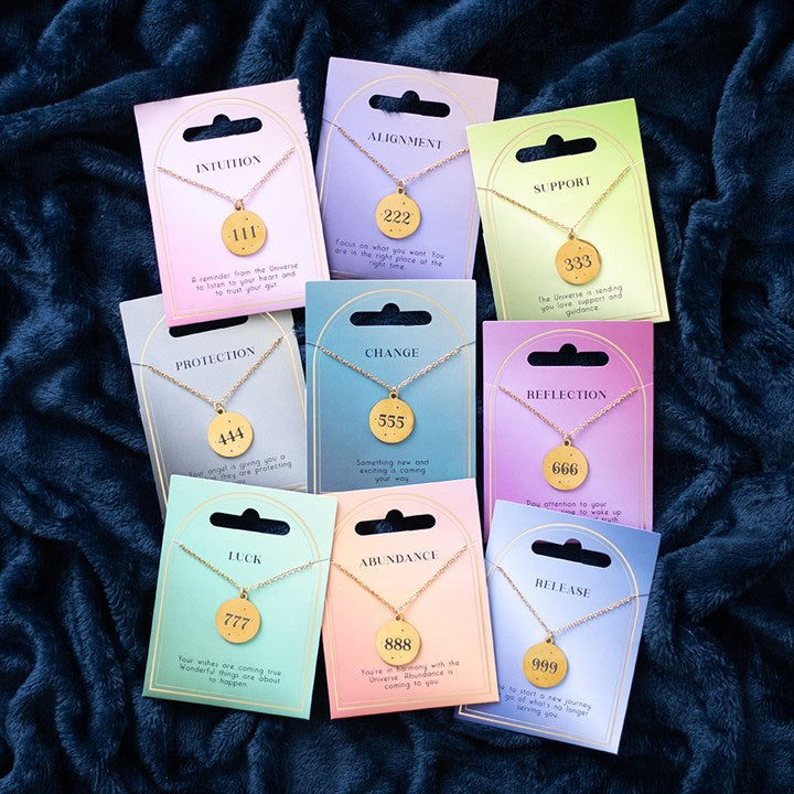 New Beginnings – 999 Angel Number Release Necklace