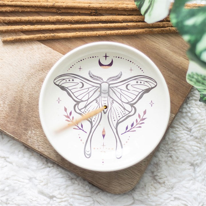 Luna Moth Incense Holder – Mystical & Elegant