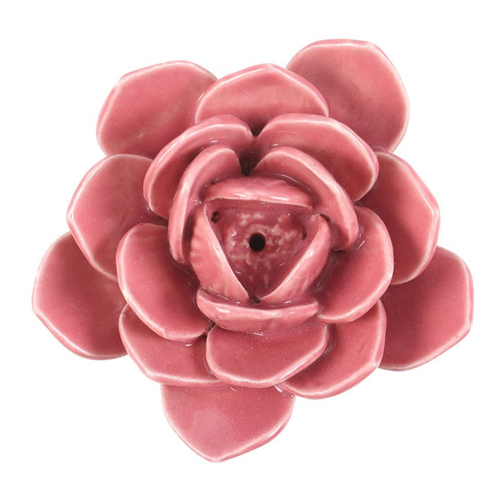 Pink Water Lily Incense Stick Holder – Elegance & Serenity