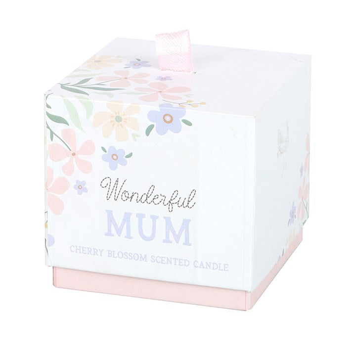 Wonderful Mum Cherry Blossom Candle β A Gift of Love & Appreciation
