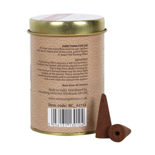 Elements Patchouli Essence Jumbo Backflow Incense Cones – 6 Tins