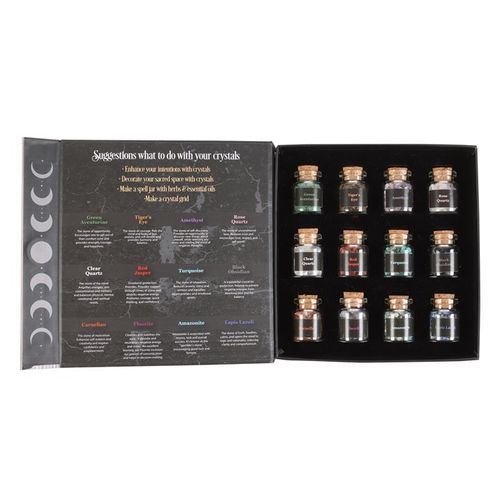 Mystical Spellwork – Crystal Chip Bottle Gift Set