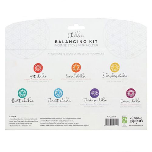 Chakra Harmony Incense Set