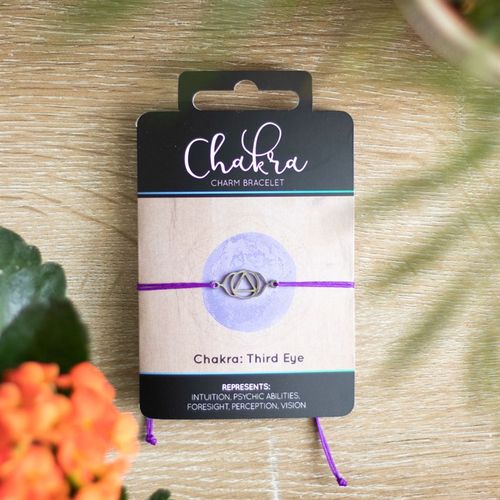 Luna’s Insight – Third Eye Chakra Charm Bracelet