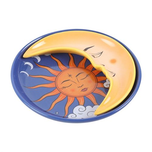 Cosmic Harmony – Sun & Moon Stacking Trinket Dish