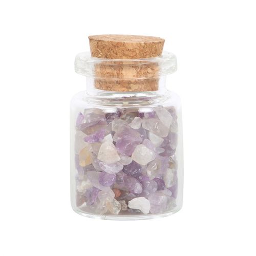 A Little Jar of Calm – Amethyst Crystal Chips