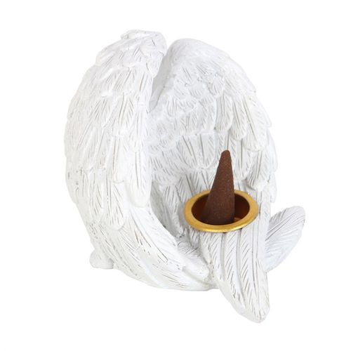 Angel Wing Resin Incense Cone Burner – A Symbol of Serenity & Hope
