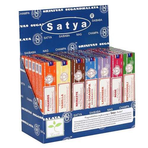 Serene Scents – Satya Incense Sticks Display Starter Pack