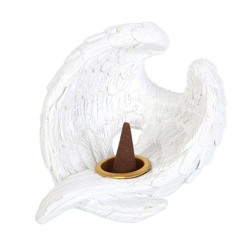 Angel Wing Resin Incense Cone Burner – A Symbol of Serenity & Hope