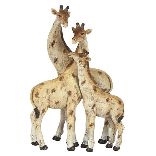 Spotted Giraffe Family – A Heartfelt Home Ornament