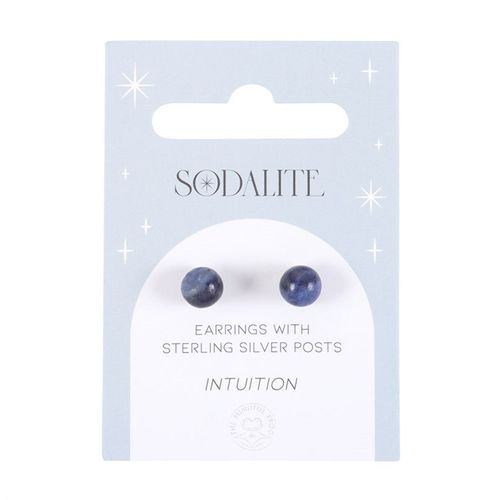 Wisdom & Expression – Sodalite Crystal Earrings