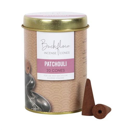 Elements Patchouli Essence Jumbo Backflow Incense Cones – 6 Tins
