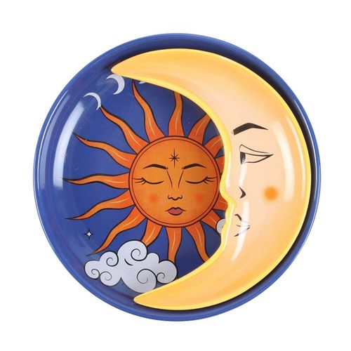 Cosmic Harmony – Sun & Moon Stacking Trinket Dish