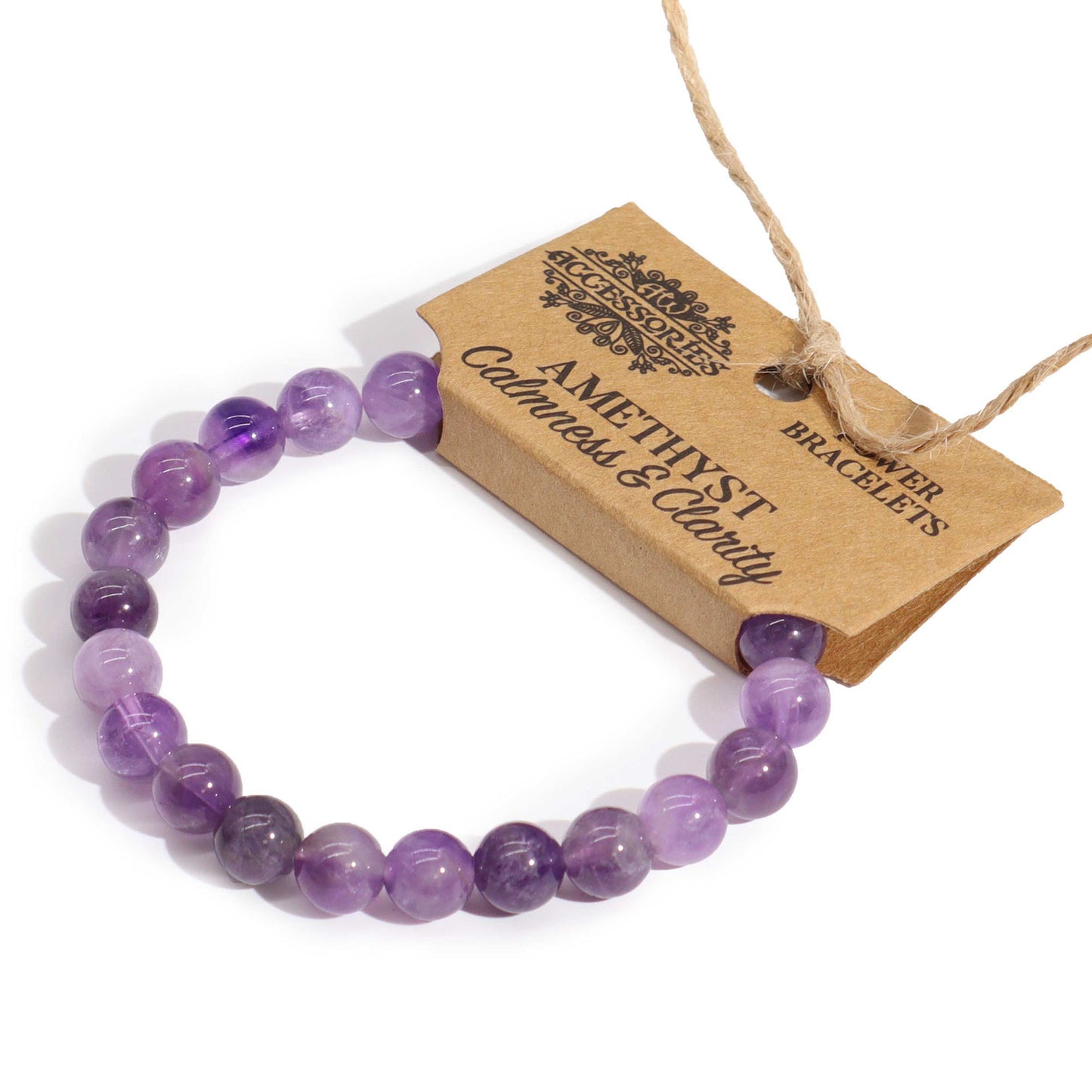 Serene Strength-Amethyst Power Bracelet