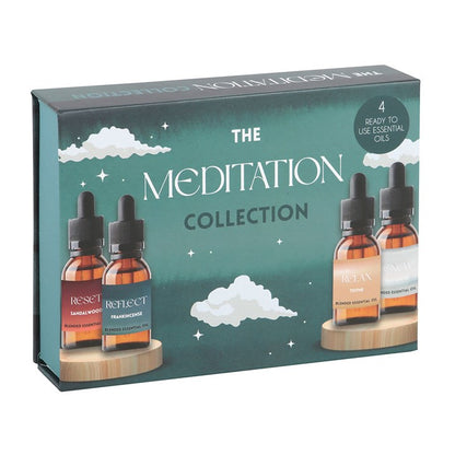 Serene Soul Meditation Essential Oil Blend Set