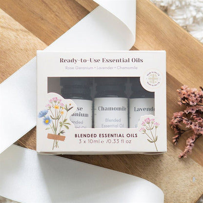 Tranquil Blooms Floral Essential Oil Set