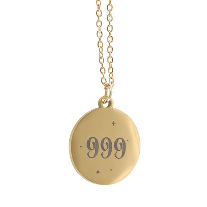 New Beginnings – 999 Angel Number Release Necklace