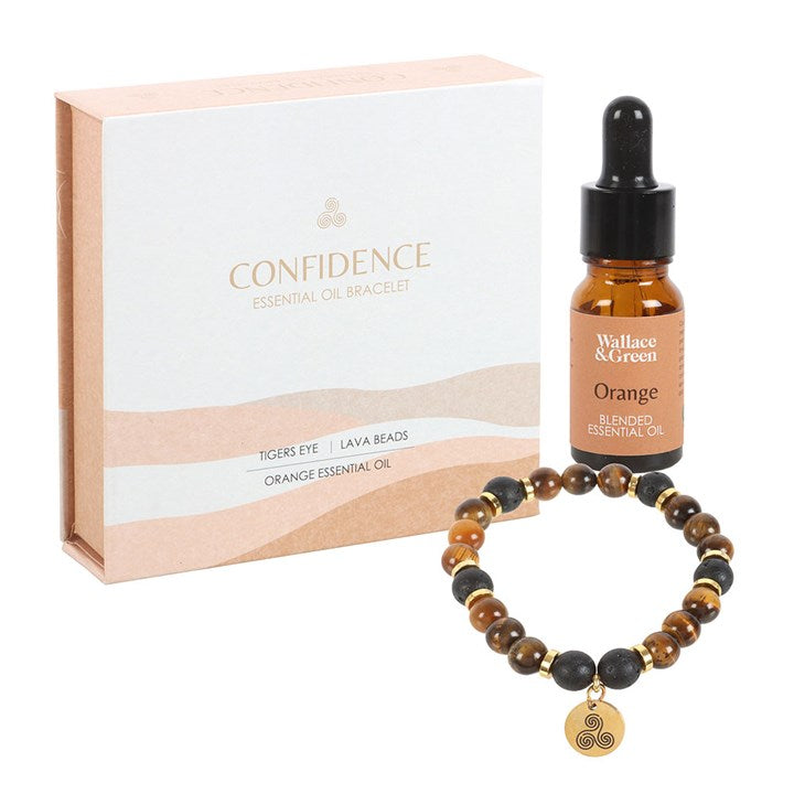 Bold Spirit – Tiger’s Eye Confidence Essential Oil Bracelet