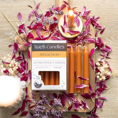 Magnetic Attraction Spell Candles-Set of 12