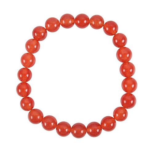 Solara’s Fire – Carnelian Sacral Chakra Bracelet