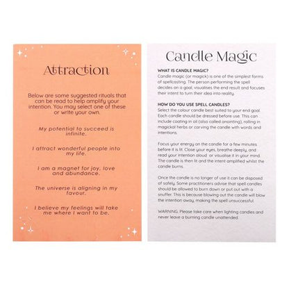 Magnetic Attraction Spell Candles-Set of 12