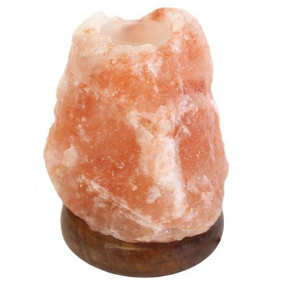 Natural Ionizer & Essential Oil Diffuser-Himalayan Salt Aroma Lamp