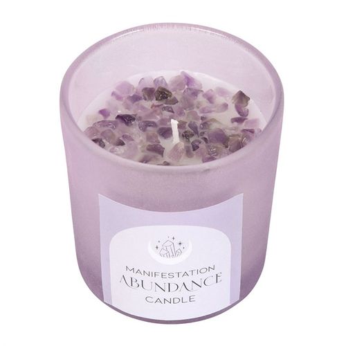 Abundant Bliss – Lavender & Amethyst Candle