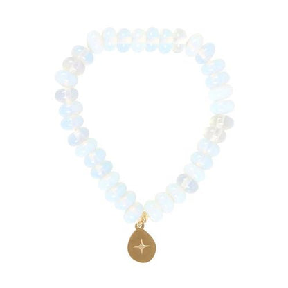 Celestial Glow – Opalite Manifestation Bracelet