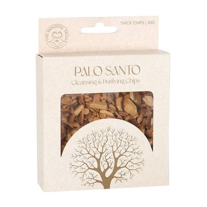 Sacred Palo Santo – Thick Cleansing Wood Chips (50g)