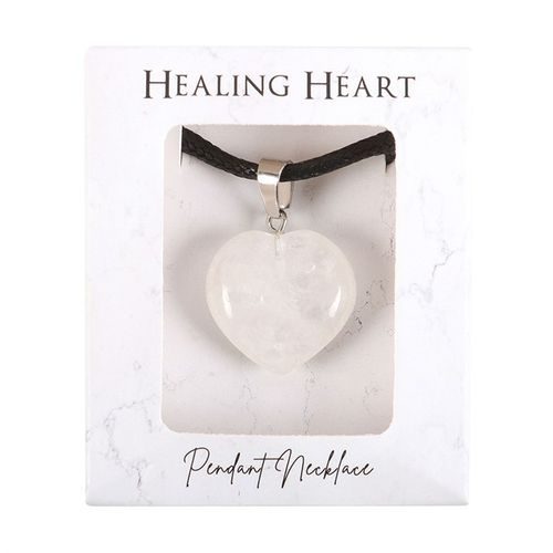 Clarity Heart – Clear Quartz Healing Necklace