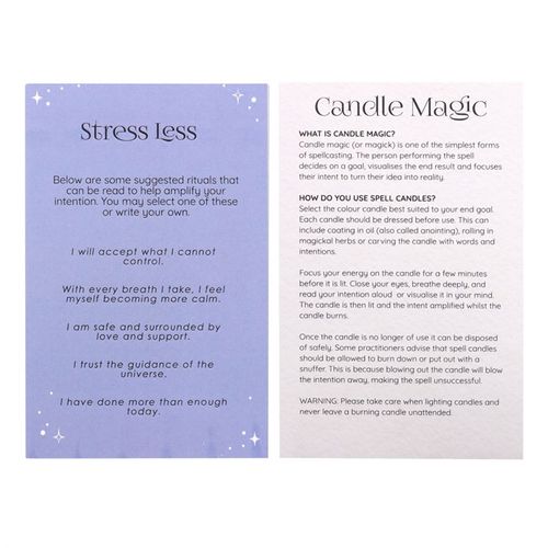 Serenity Spell Candles-Set of 12