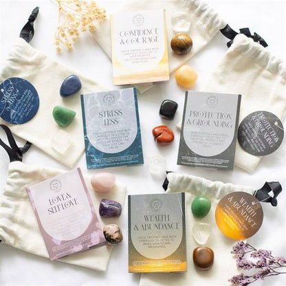 Stress Less Crystal Healing Set – Serenity & Balance