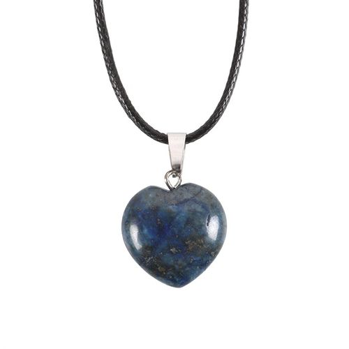 Truth & Wisdom – Lapis Lazuli Healing Heart Necklace