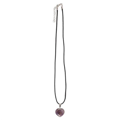 Serenity Heart – Amethyst Healing Necklace