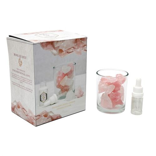 Radiant Love Rose Quartz Crystal Oil Diffuser (280g)