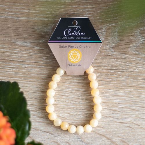 Empower – Solar Plexus Chakra Yellow Jade Bracelet