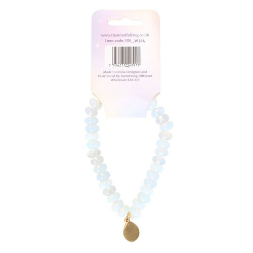 Celestial Glow – Opalite Manifestation Bracelet