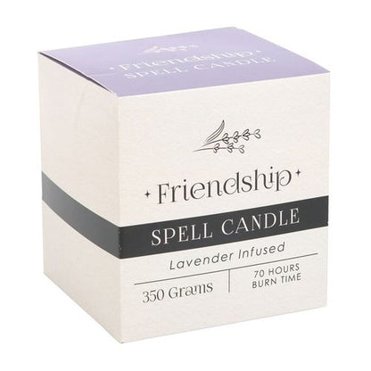 Lavender-Infused Harmony & Friendship Spell Candle