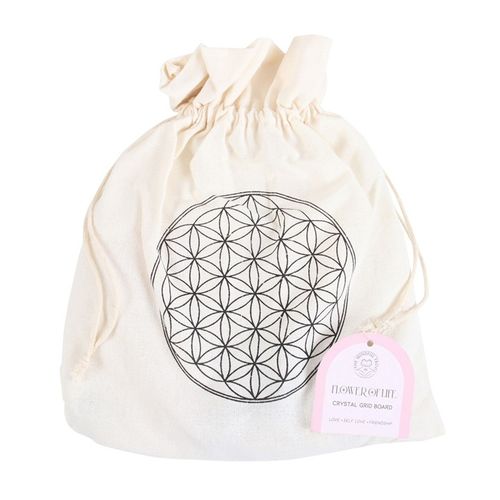 Flower of Life Crystal Grid Set – Love, Harmony & Connection