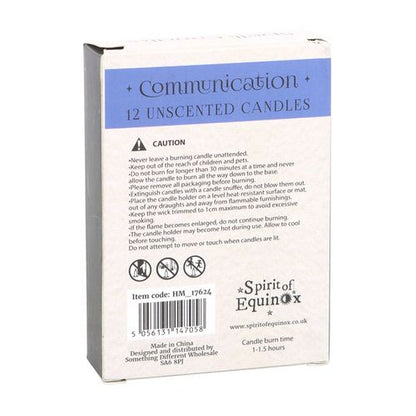 Clarity & Communication Spell Candles-Set of 12