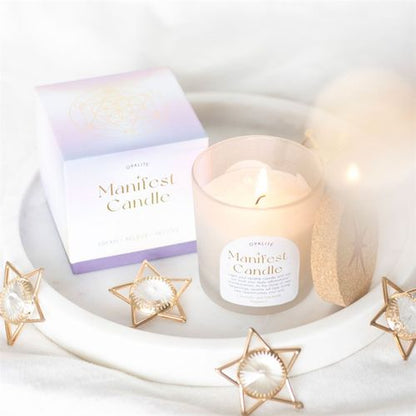 Opalite-Infused Tranquillity & Manifestation Candle