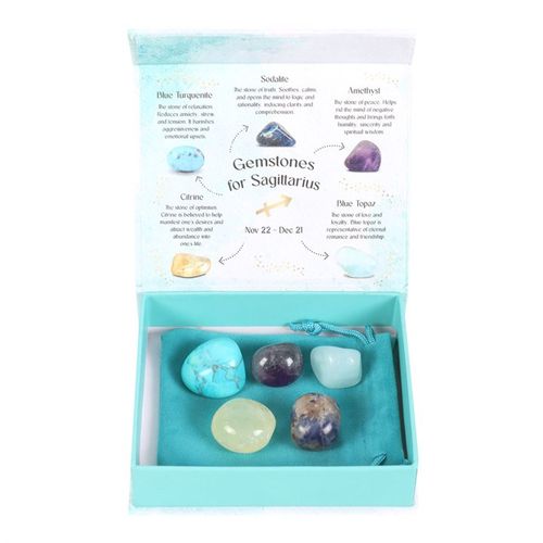 Sagittarius Zodiac Crystal Set – Adventure & Wisdom