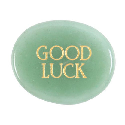 Good Luck Green Aventurine Palm Stone – Prosperity & Positivity