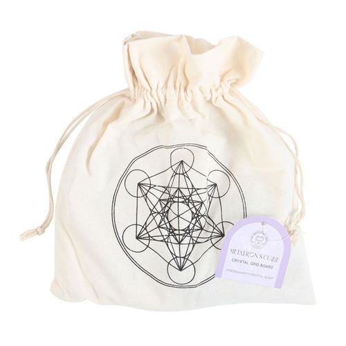 Metatron’s Cube Crystal Grid Set – Tranquility & Spiritual Alignment