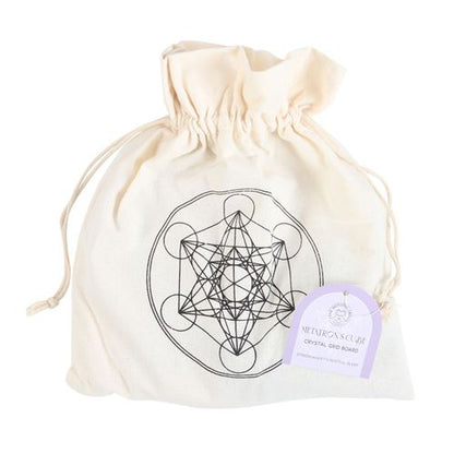 Metatron’s Cube Crystal Grid Set – Tranquility & Spiritual Alignment