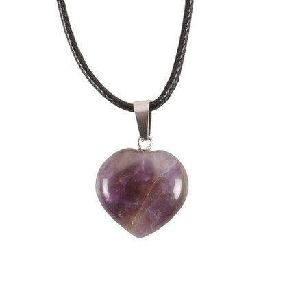 Serenity Heart – Amethyst Healing Necklace