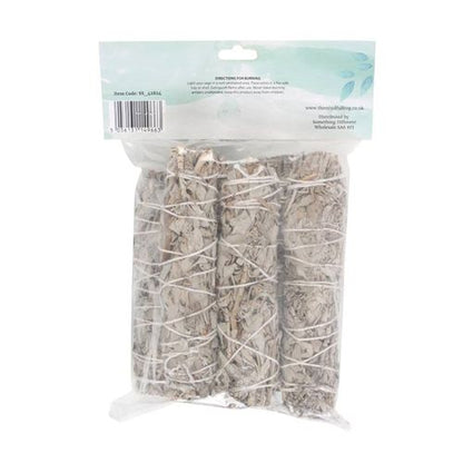 Purification Ritual – White Sage Smudge Stick Wands (Pack of 6)