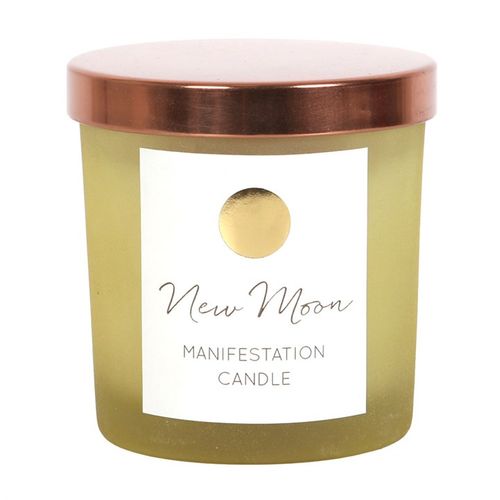 New Moon Intentions – Wild Orange & Clear Quartz Candle